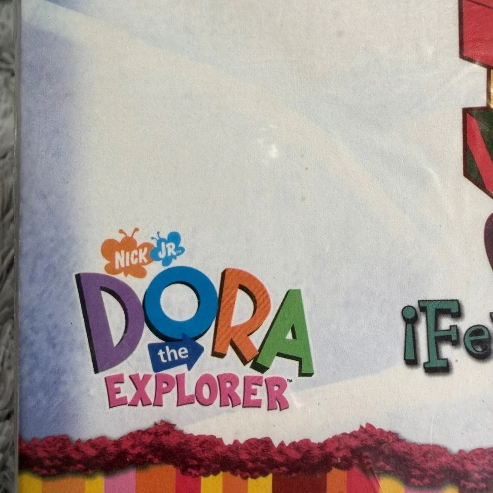 2- Nickelodeon Dora the Explorer Boots Holiday Magnetic Note Pads Y2K Nostalgia